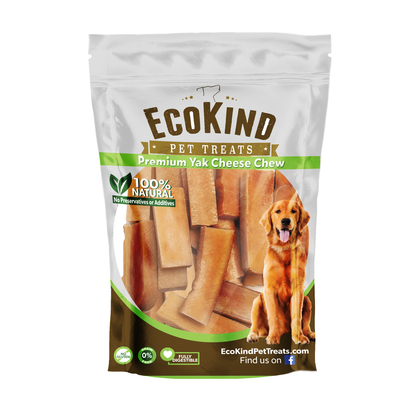 Himalayan Yak Dog Chews – 100% Natural Long-Lasting Treats for Small Dogs (Gluten & Lactose-Free)