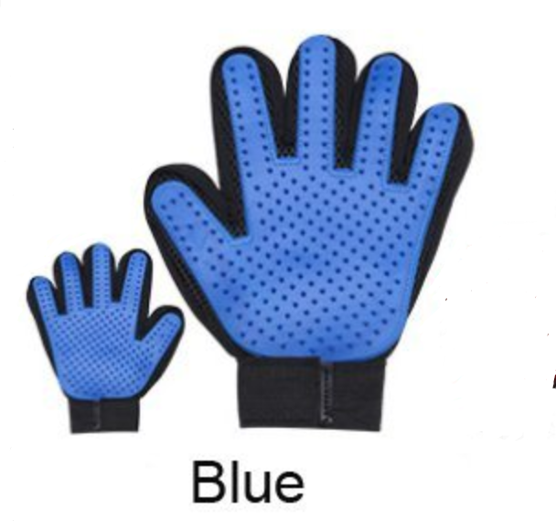 Pet Hair Remover Gloves – 259 Tip Grooming Brush for Dogs & Cats (Easy Shedding & Deep Cleaning)