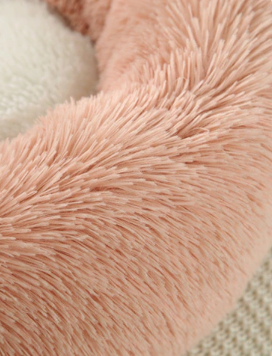 Ultra-Soft Plush Pet Bed with Ears & Tail β Cozy Calming Bed for Cats & Small Dogs (Non-Slip & Washable)