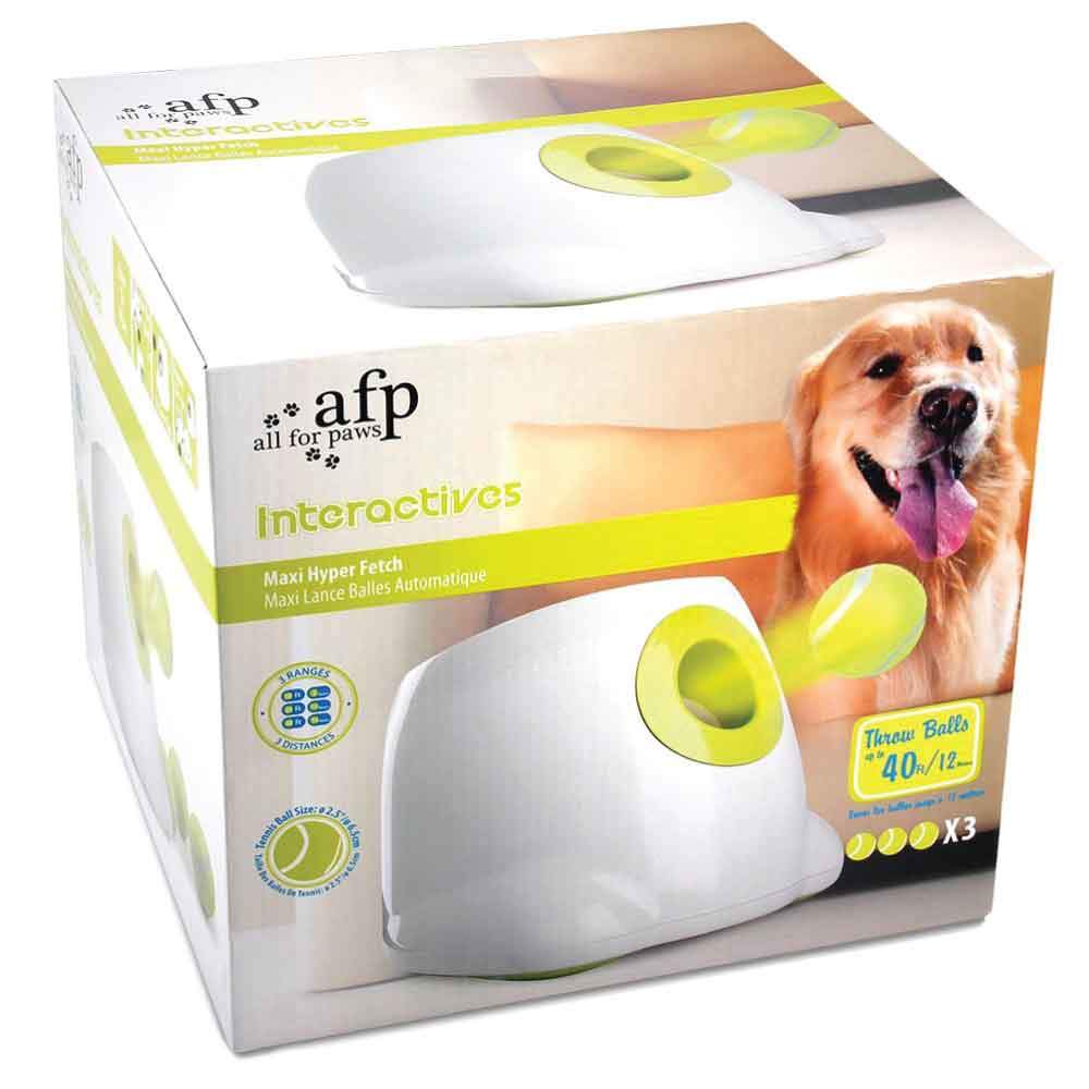 Automatic Dog Ball Launcher – Interactive Fetch Machine for Endless Play & Exercise (Rechargeable + Adjustable Distance)