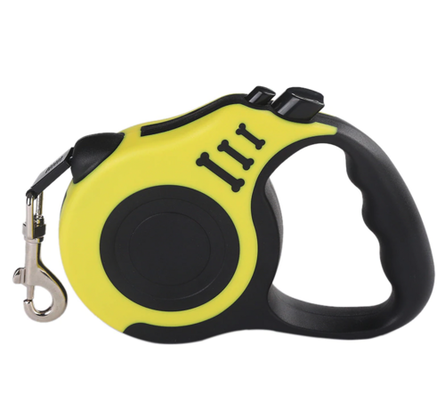16ft Retractable Dog Leash – Automatic Adjustable Lead with Brake & Lock System (Durable, Tangle-Free & Comfortable Grip)