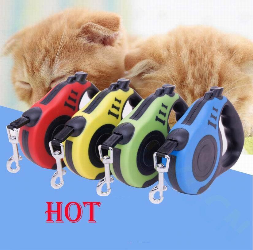 16ft Retractable Dog Leash – Automatic Adjustable Lead with Brake & Lock System (Durable, Tangle-Free & Comfortable Grip)