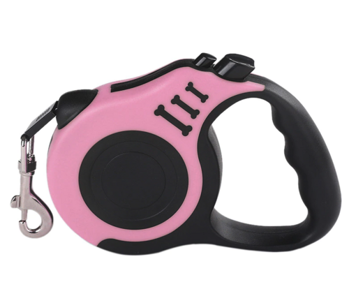 16ft Retractable Dog Leash – Automatic Adjustable Lead with Brake & Lock System (Durable, Tangle-Free & Comfortable Grip)