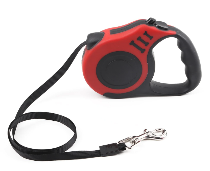 16ft Retractable Dog Leash – Automatic Adjustable Lead with Brake & Lock System (Durable, Tangle-Free & Comfortable Grip)