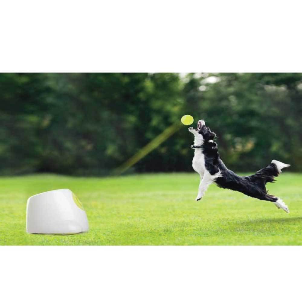 Automatic Dog Ball Launcher – Interactive Fetch Machine for Endless Play & Exercise (Rechargeable + Adjustable Distance)