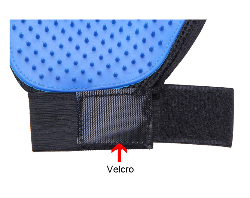 Pet Hair Remover Gloves – 259 Tip Grooming Brush for Dogs & Cats (Easy Shedding & Deep Cleaning)