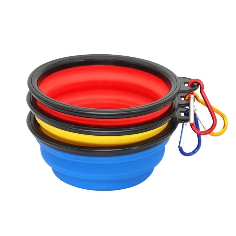 Collapsible Silicone Pet Travel Bowl – Portable Foldable Dog & Cat Feeding Bowl (Lightweight & Durable)