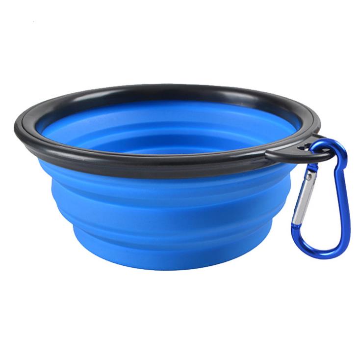 Collapsible Silicone Pet Travel Bowl – Portable Foldable Dog & Cat Feeding Bowl (Lightweight & Durable)