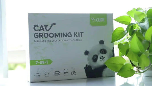 7-in-1 Pet Grooming Kit – Professional Home Care Set for Dogs & Cats (Brush, Nail Clipper, Deshedding Tool & More)